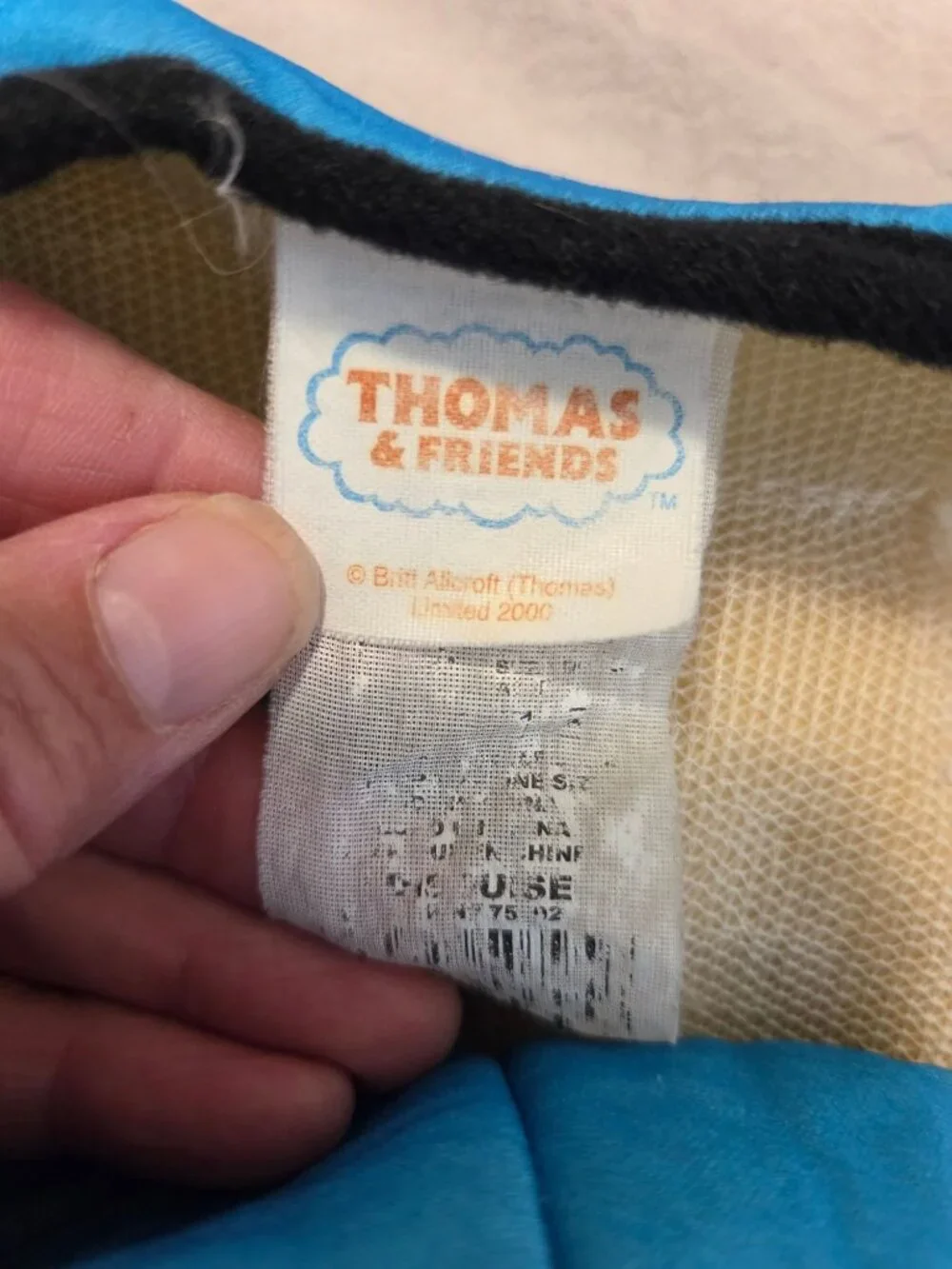 VTG Thomas & Friends Toddler Tank Engine Train Costume 2000 Y2K Halloween